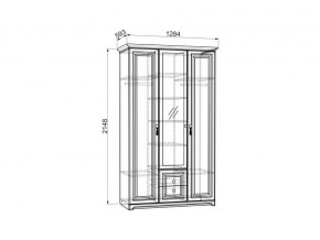 Шкаф 3-створчатый Белла в Карабаше - karabash.mebel74.com | фото 2