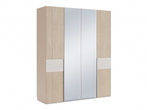 Шкаф четырехдверный с зеркалом Беатрис мод.9/мод.10.1/мод.10.2 в Карабаше - karabash.mebel74.com | фото 1