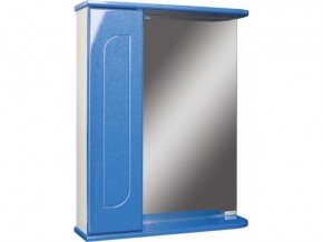 Шкаф зеркало Радуга Синий металлик 50 левый/правый в Карабаше - karabash.mebel74.com | фото