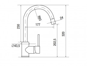 Смеситель Logic LM2101 в Карабаше - karabash.mebel74.com | фото 2