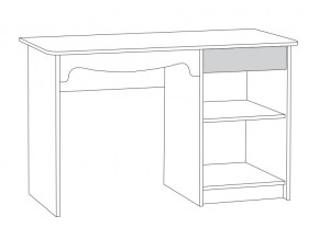 Стол письменный 12.24 Флоренция в Карабаше - karabash.mebel74.com | фото 2